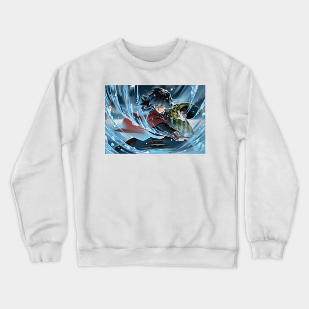 Strike Tide Giyu Crewneck Sweatshirt by Valoka